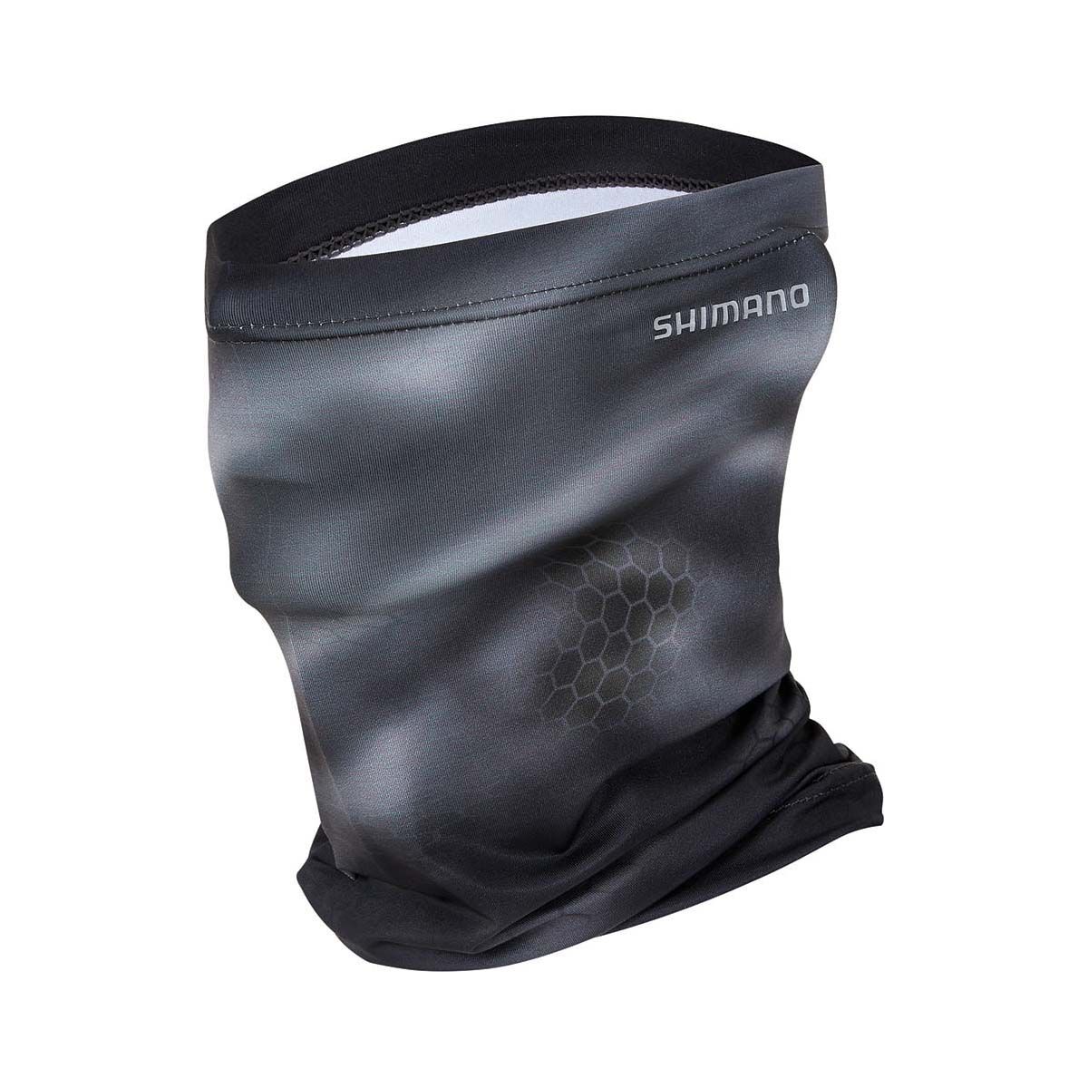 Shimano Unisex Shades&trade; Charcoal Tech Camo Neck Gaiter Charcoal Tech Camo, Charcoal Tech Camo, bcf_hi-res