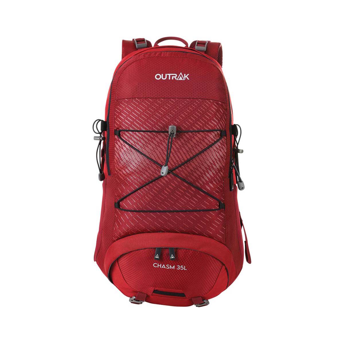 OUTRAK Chasm Backpack 35L Burgundy | BCF