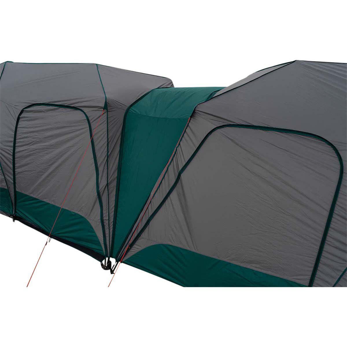 Tent with tunnel clearance