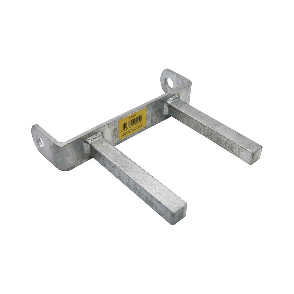 Atlantic Boat Trailer Bracket 8" Twin Stem Keel Roller Galvanised, , bcf_hi-res