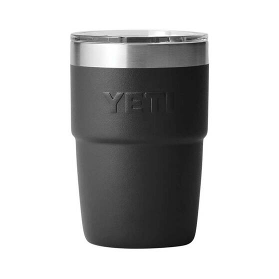 YETI® Rambler® Stackable Cup 8 oz (236ml) Black, Black, bcf_hi-res