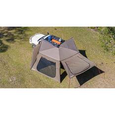 Rhino Rack Batwing Tapered Zip Extension with Door, , bcf_hi-res