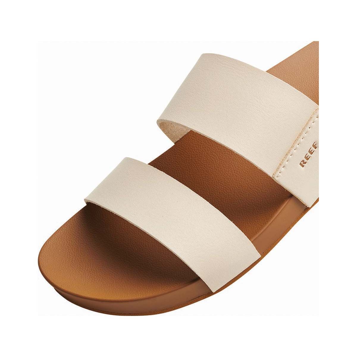 REEF Women's Cushion Vista Thongs, Dark Brown, bcf_hi-res