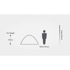 Wanderer Jak and Jill Dome Tent 2 Person, , bcf_hi-res