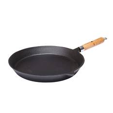 Campfire Pre Seasoned Frypan 25cm, , bcf_hi-res