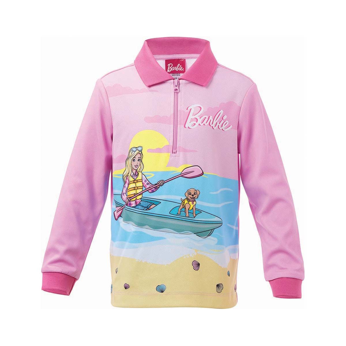 Barbie Kids&rsquo; Fishing Shirt Pink 2, Pink, bcf_hi-res