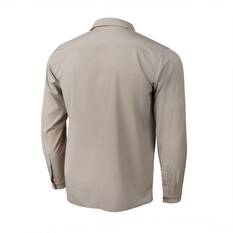 Florence Men's Airtex Expedition Long Sleeve Shirt Vintage Khaki S, Vintage Khaki, bcf_hi-res