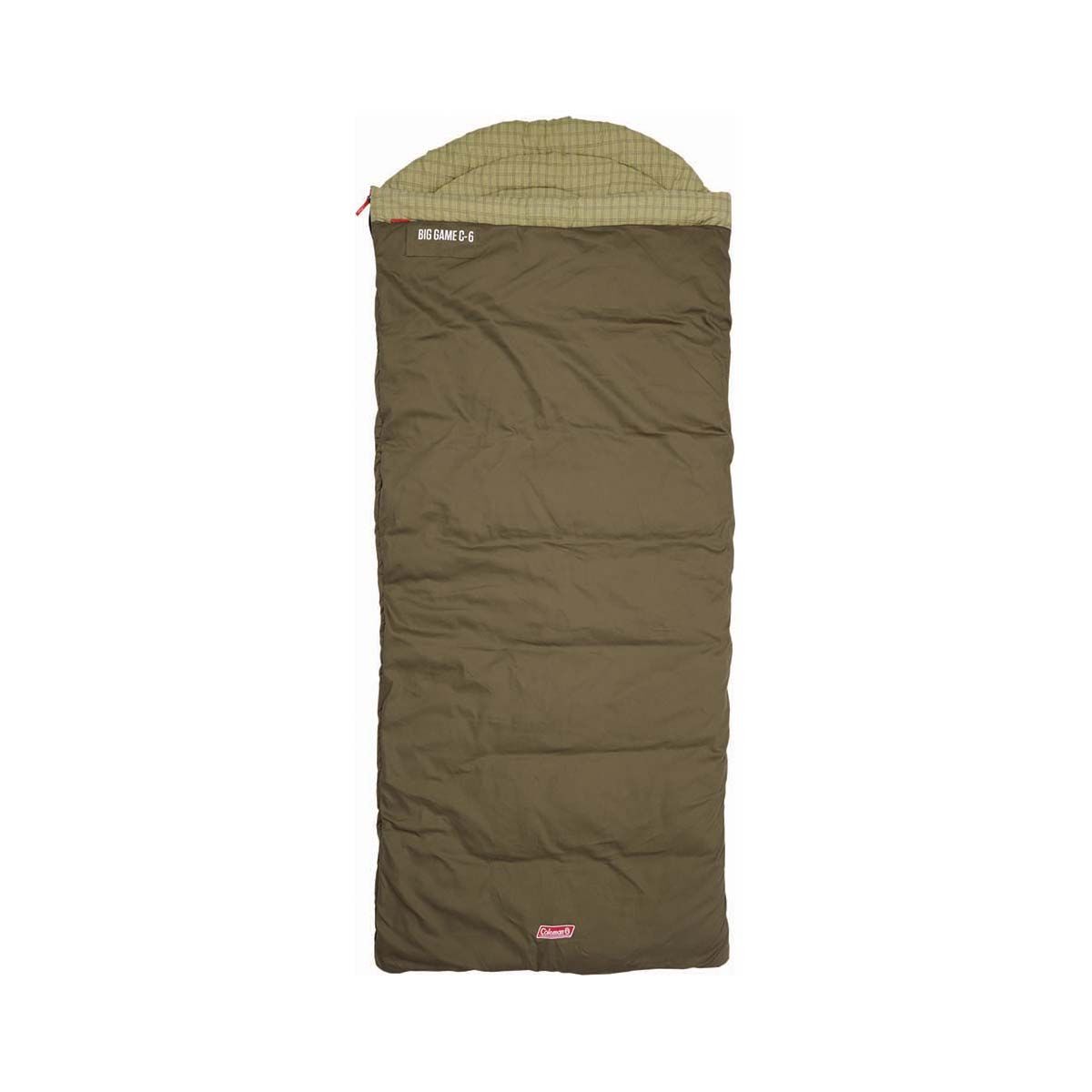 Coleman Big Game -6C Extra Tall Hooded Sleeping Bag, , bcf_hi-res