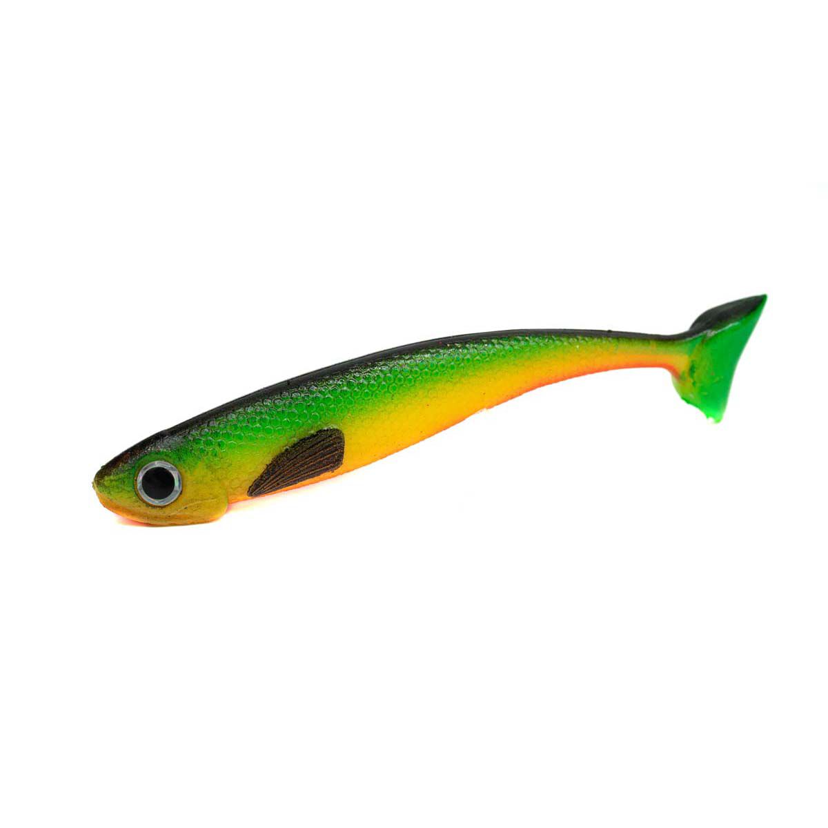 Bite Me Barra Wedgies Soft Plastic Lure 7in Rainbow Mullet, Rainbow Mullet, bcf_hi-res