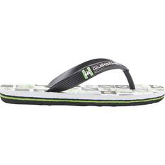 Quiksilver Kids Molokai Art Thongs, White / Green, bcf_hi-res