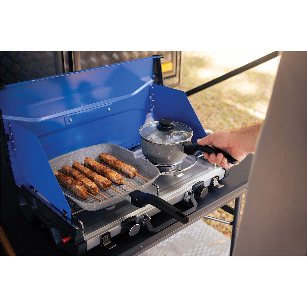 Companion Proheat 2 Burner Stove with Flame Failure Device, , bcf_hi-res