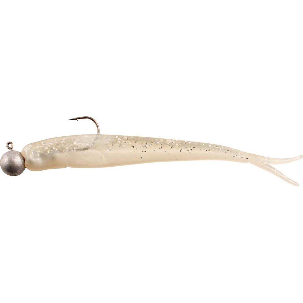 Pryml Flickshad Rigged Lure 11.5cm Silver Whiting BCF Pryml Flickshad Rigged Lure 11.5cm Silver Whiting BCF