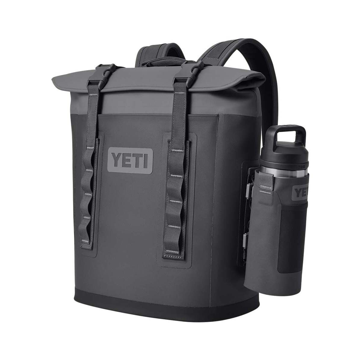 YETI&reg; Hopper&reg; M12 Backpack Soft Cooler Charcoal, Charcoal, bcf_hi-res