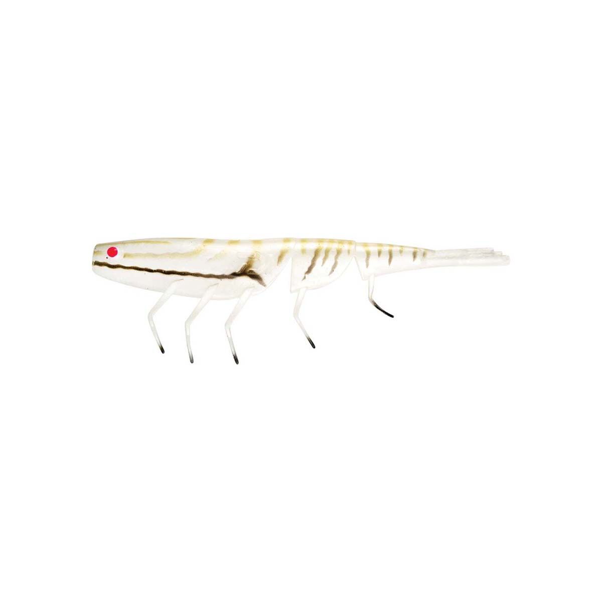 Daiwa Bait Junkie Prawn Soft Plastic Lure 7in Albino, Albino, bcf_hi-res