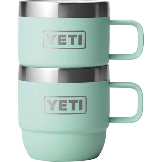 YETI® Rambler® Cup Espresso 6 oz (177ml) 2 Pack Seafoam, Seafoam, bcf_hi-res
