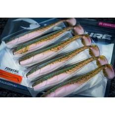Pro Lure Fish Tail Soft Plastic Lure 130mm Midnight, Midnight, bcf_hi-res