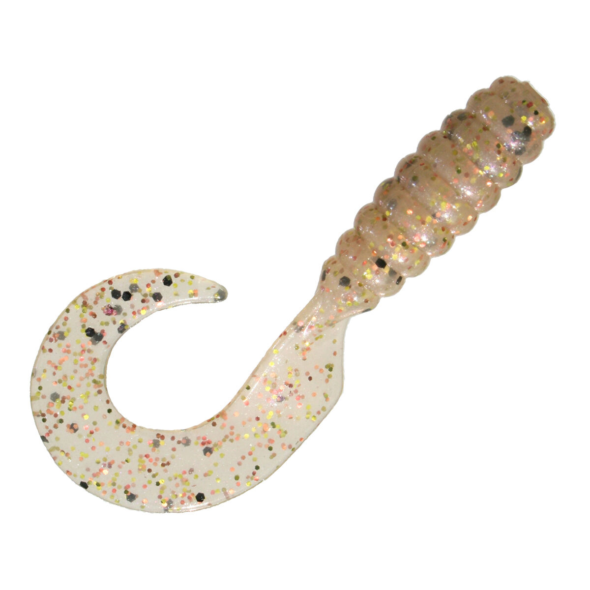 ZMan GrubZ Soft Plastic Lure 2.5in 8 Pack Greasy Prawn, Greasy Prawn, bcf_hi-res