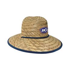 BCF Youth Straw Hat - Fish Print, , bcf_hi-res