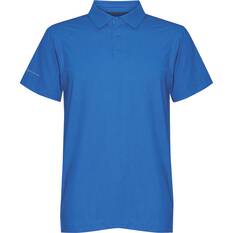 Nomad Men’s Stacked Polo, Marine Blue, bcf_hi-res