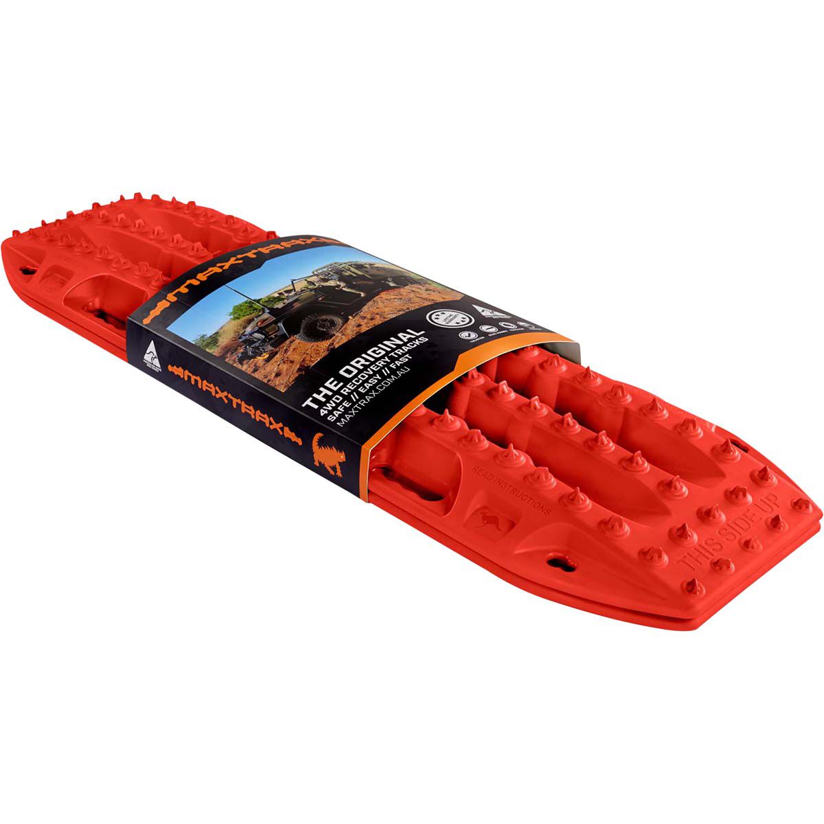 Maxtrax MKII Recovery Boards FJ Red, , bcf_hi-res