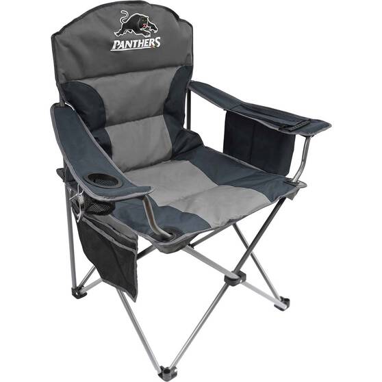 NRL Penrith Panthers Camp Chair 130kg, , bcf_hi-res