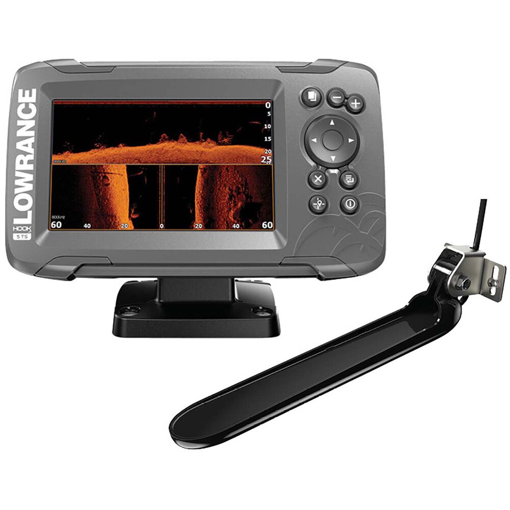 Lowrance Hook2-5 TripleShot Combo Including Transducer and CMAP | BCF