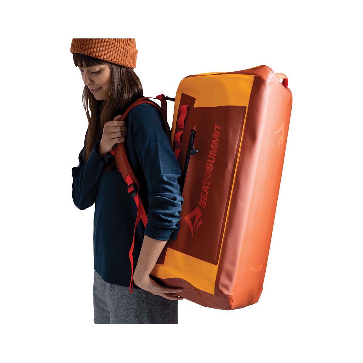 Sea to Summit Hydraulic Pro Duffle Bag 75L Picante Red, Picante Red, bcf_hi-res