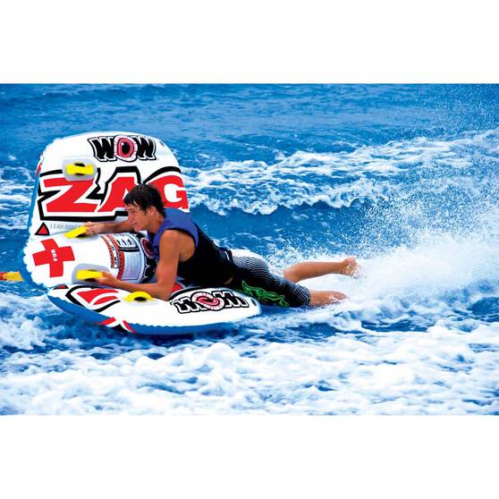 WOW Zig Zag 1 Person Tow Tube, , bcf_hi-res