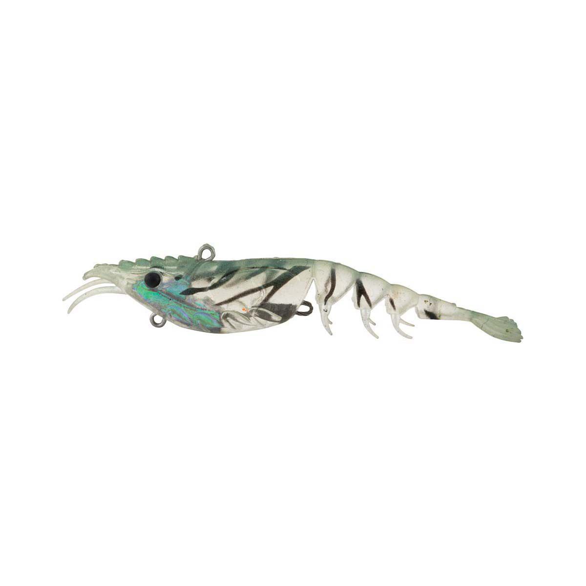 Berkley Shimma Shrimp Soft Vibe Lure 120mm Crystal Shrimp, Crystal Shrimp, bcf_hi-res