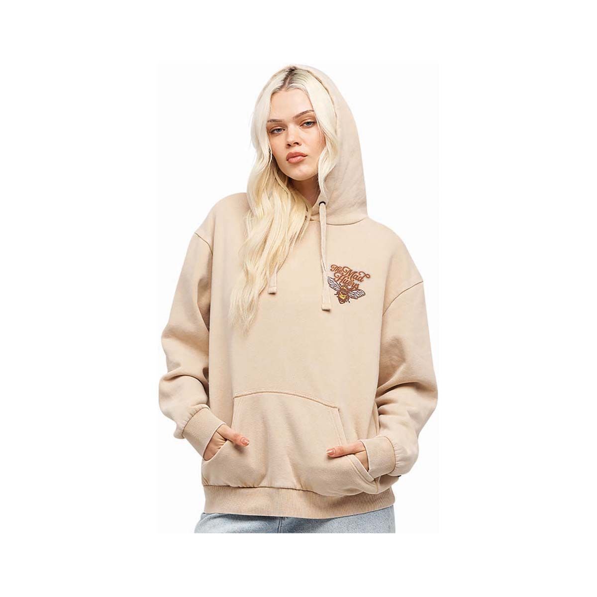 The Mad Hueys Women&rsquo;s Bee Anchor Hoodie Latte S, Latte, bcf_hi-res