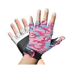 Sun Protection Australia Women's UPF50+ Sports Gloves Pink Camo S, Pink Camo, bcf_hi-res