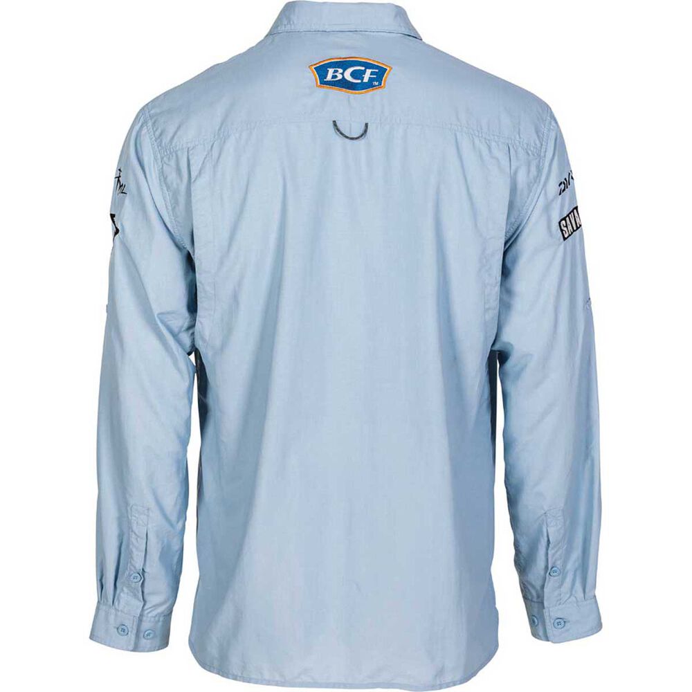 BCF Men's Long Sleeve Fishing Shirt Spray 3XL