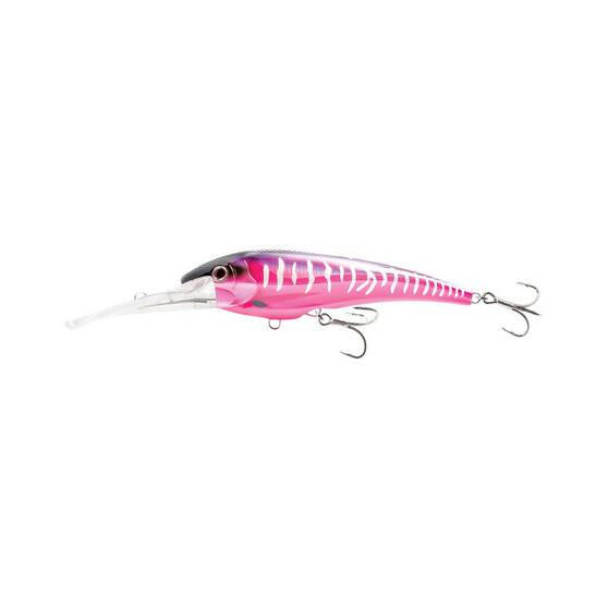 Nomad DTX Minnow Floating Hard Body Lure 140mm Hot Pink Mackerel, Hot Pink Mackerel, bcf_hi-res