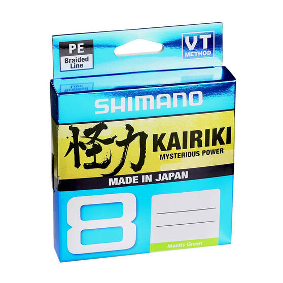 Shimano Kairiki 8 Braid Line Green 150m 15lb