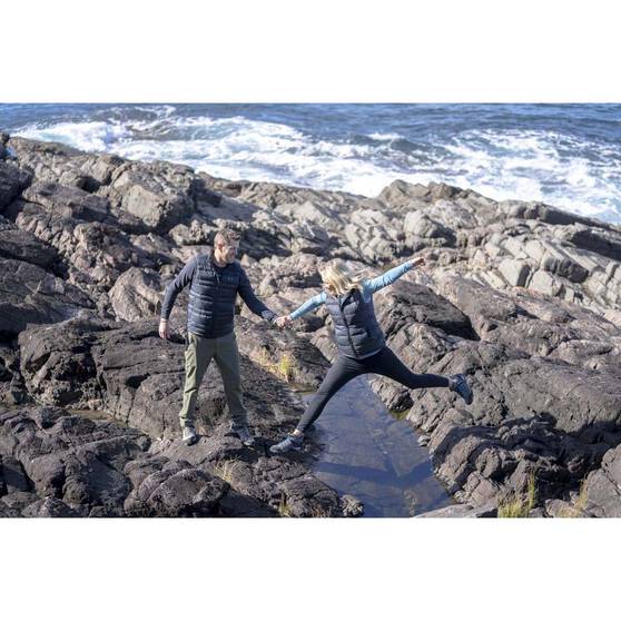 Macpac Women's Halo Down Puffer Vest V2, Black, bcf_hi-res