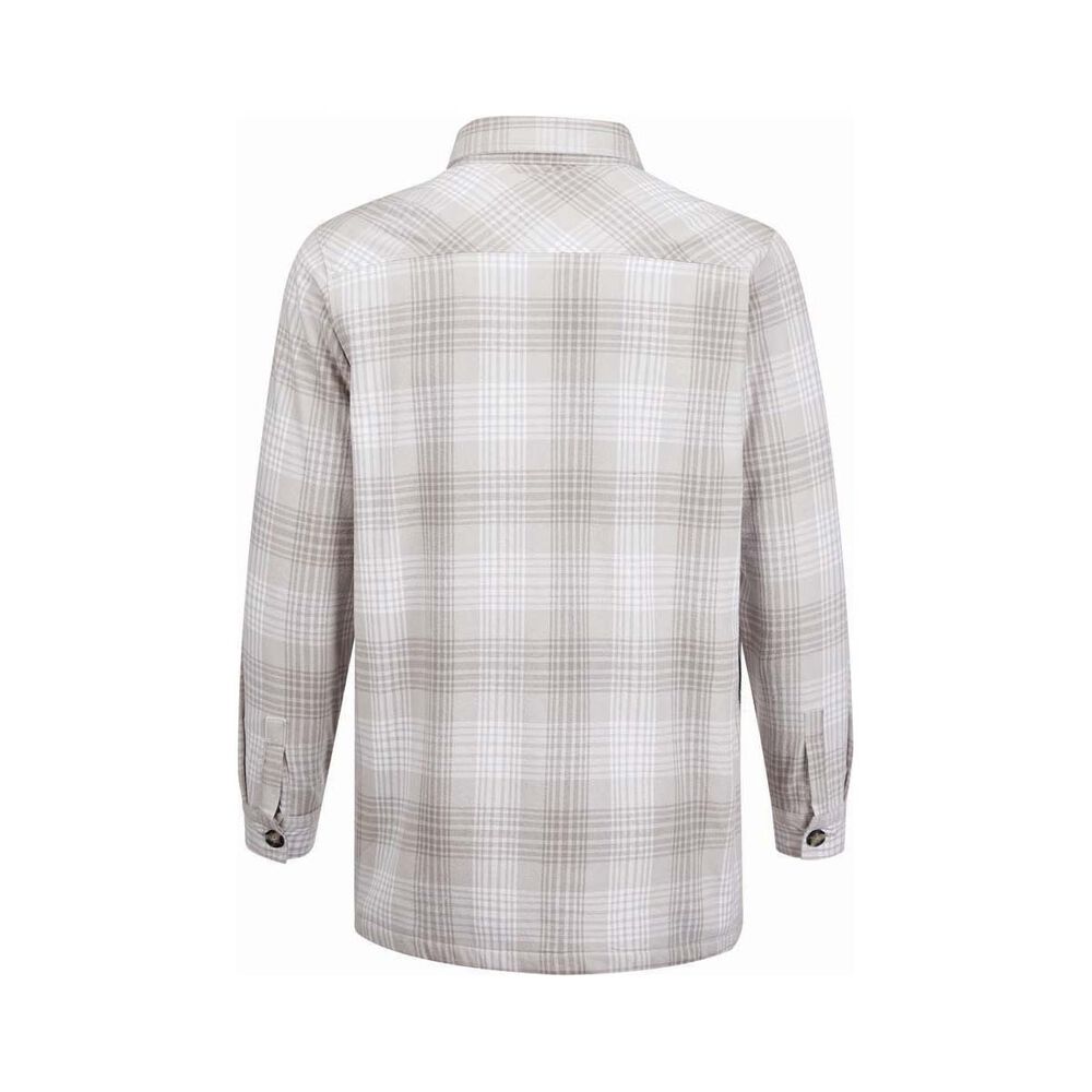 OUTRAK Men's Fleece Lined Shacket Taupe 3XL BCF