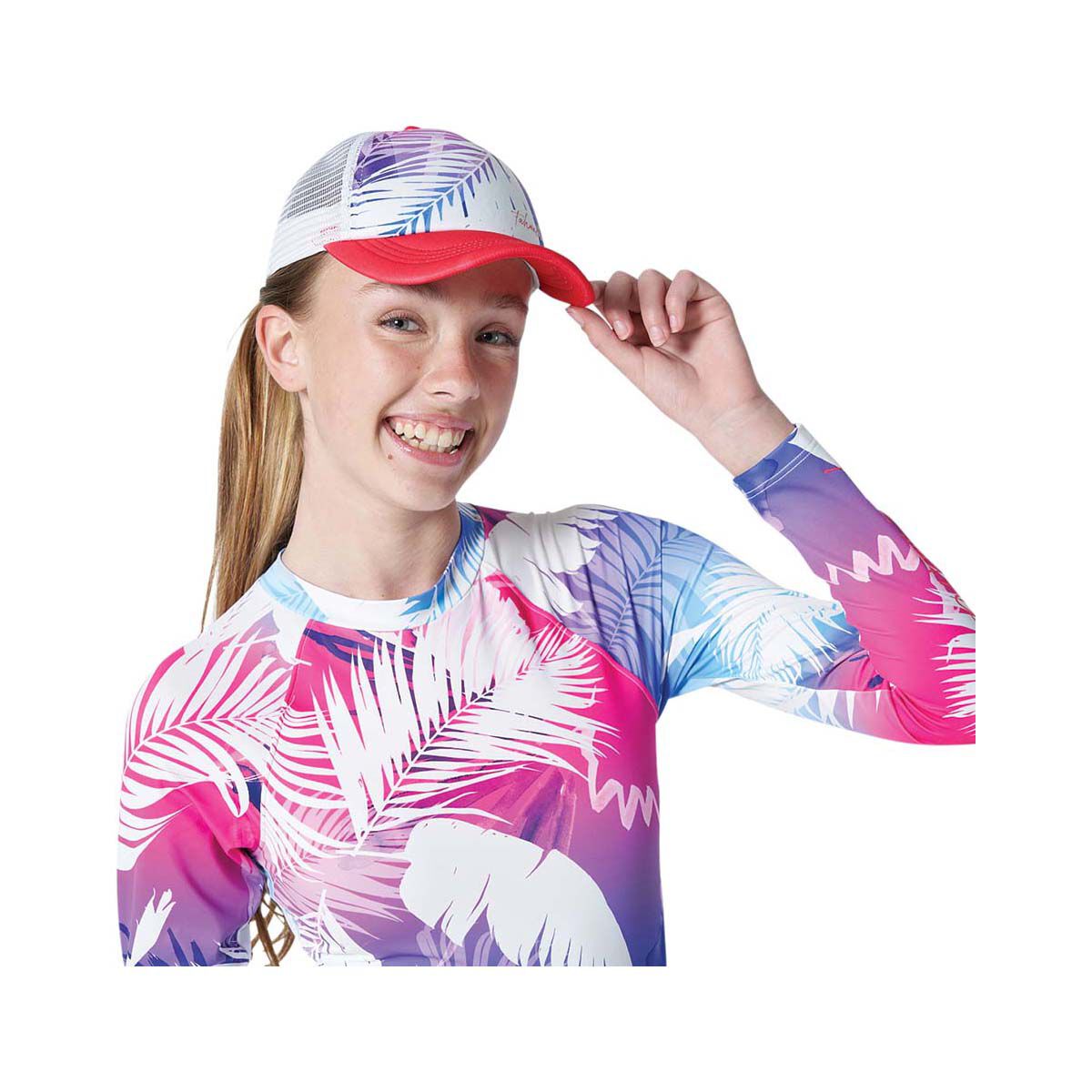 Tahwalhi Youth Palms Trucker Cap, , bcf_hi-res