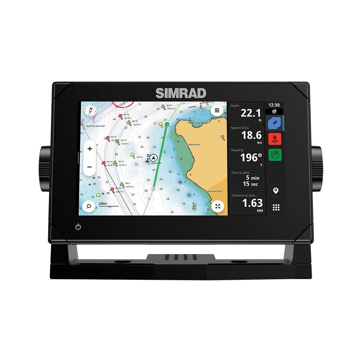 Simrad NSX 3007 Sounder Combo 7in with Active Imaging&trade; 3-in-1 Transducer, , bcf_hi-res