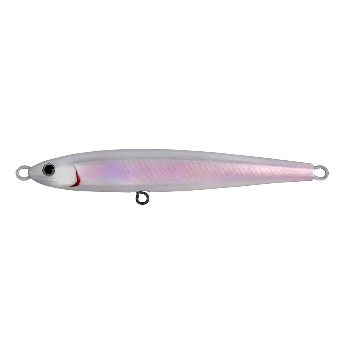 Daiwa Saltiga Overthere Sinking Stickbait Lure 130mm White Glow, White Glow, bcf_hi-res