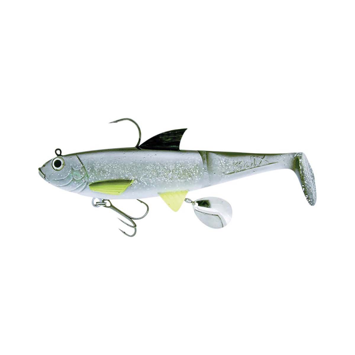 Molix Shad Soft Swimbait Lure 120mm Silver Minnow BCF