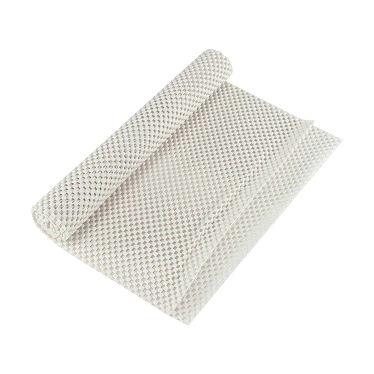 Seymours Snazzle Grip Mat 450 x 1800mm White, White, bcf_hi-res