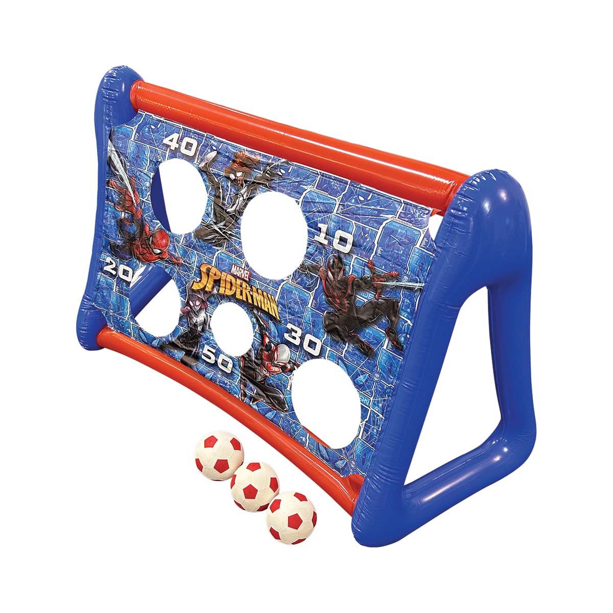 Spiderman Inflatable Ball Toss Game, , bcf_hi-res