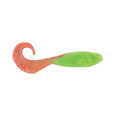 Berkley Gulp! Minnow Grub Soft Plastic Lure 3in Nuclear Chicken, Nuclear Chicken, bcf_hi-res