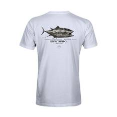 Samaki Barrell Men's Short Sleeve Tee, White, bcf_hi-res