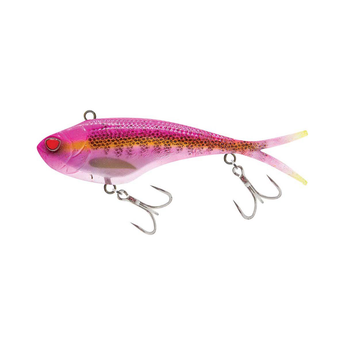 Nomad Vertrex Max Soft Vibe Lure 95mm Purple Bandit, Purple Bandit, bcf_hi-res