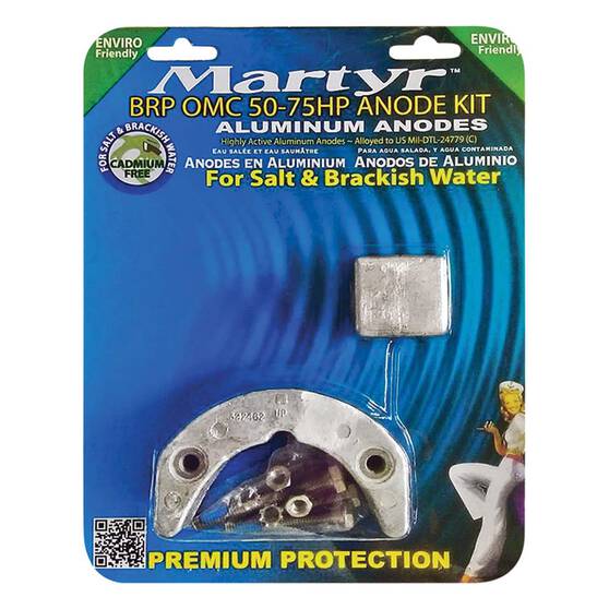 Titan Alloy Evinrude/ Johnson Anode Kit, OMC 50-75HP, , bcf_hi-res