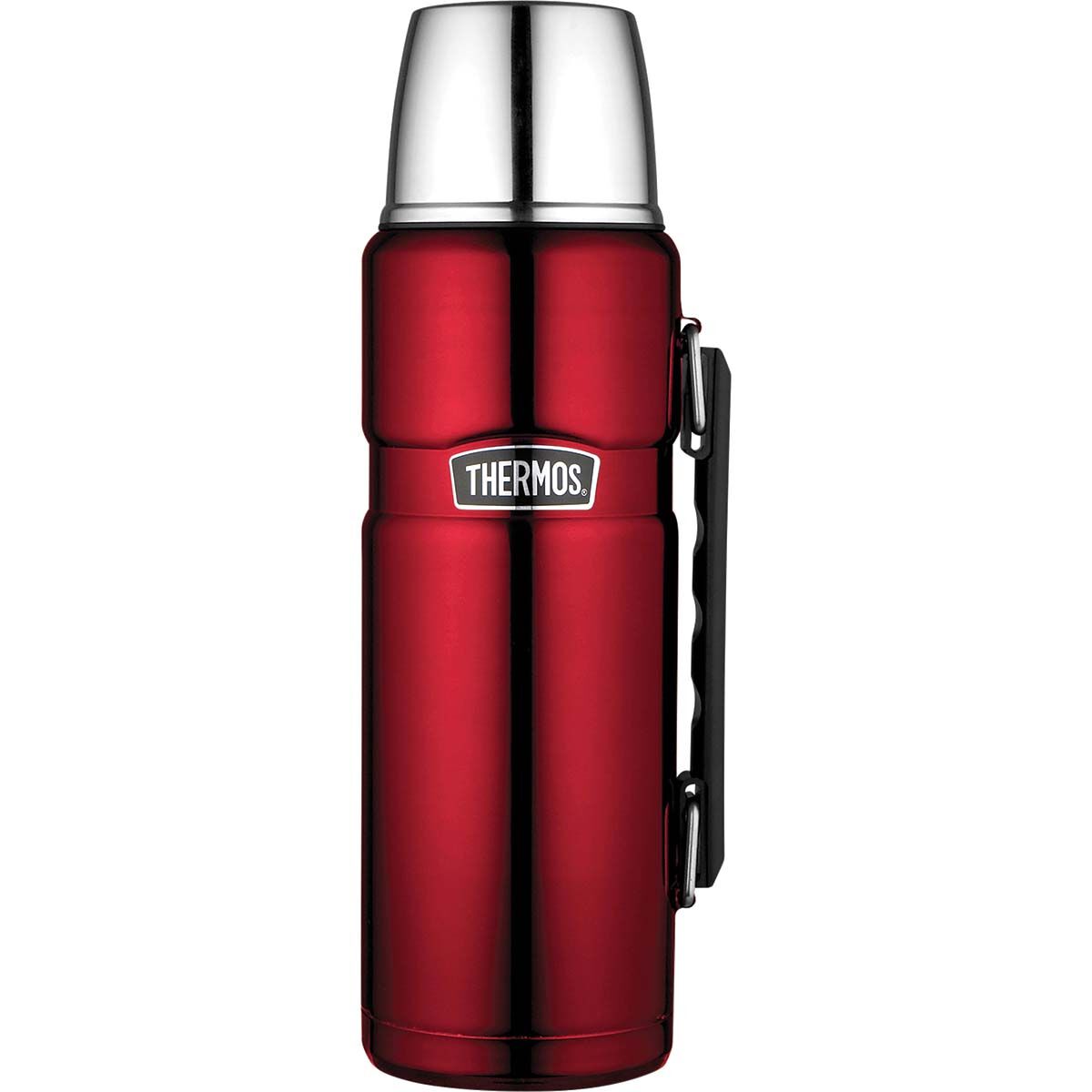 Thermos King Stainless Steel Flask 1.2L Red, Red, bcf_hi-res