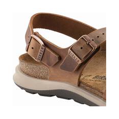 Birkenstock Women’s Sonora Cross Town Oiled Leather Sandals, Brown, bcf_hi-res