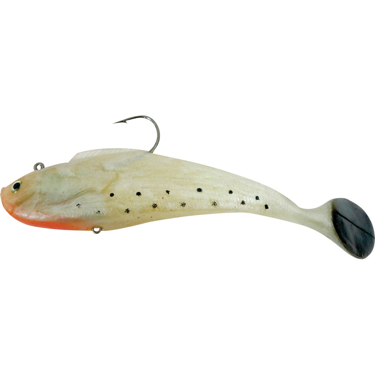 Reidy's Rubbers Soft Plastic Lure 4in Black Pearl, Black Pearl, bcf_hi-res