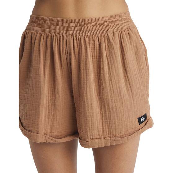 Quiksilver On Vacation Shorts for Women Natural XS, Natural, bcf_hi-res